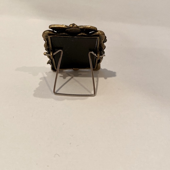 NWT Butterflies And Flowers Blue Embellished Sweet Mini Frame/Original Gift Box - Picture 3 of 4